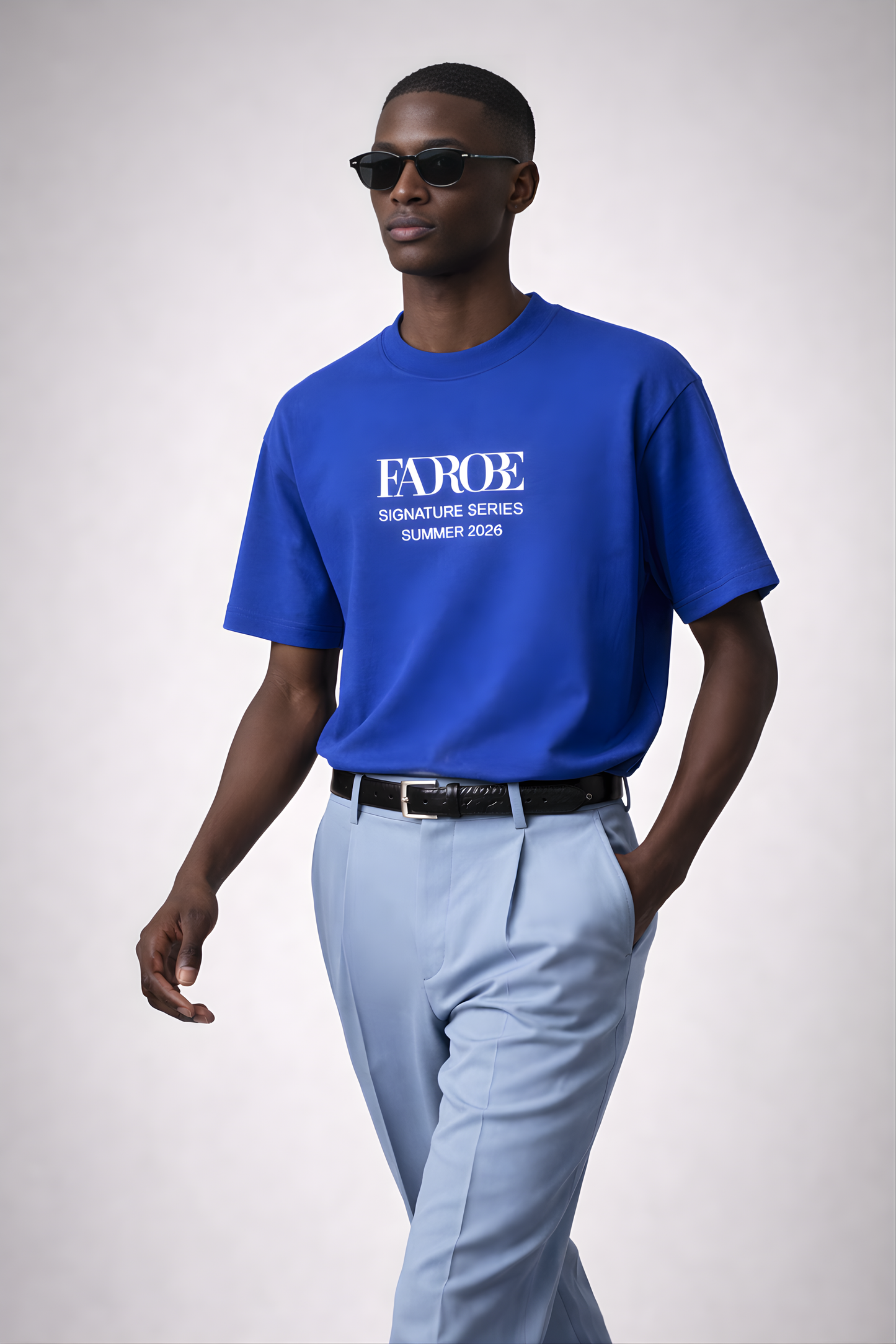 Blue Classic Terry Tee - SS Vol. 11