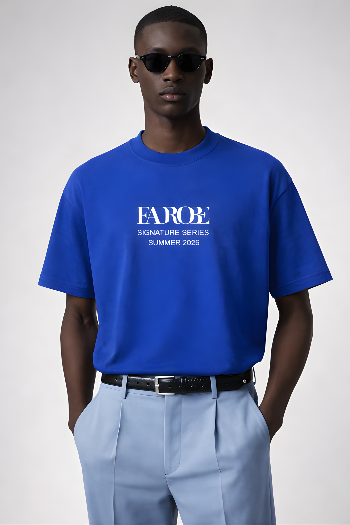 Blue Classic Terry Tee - SS Vol. 11