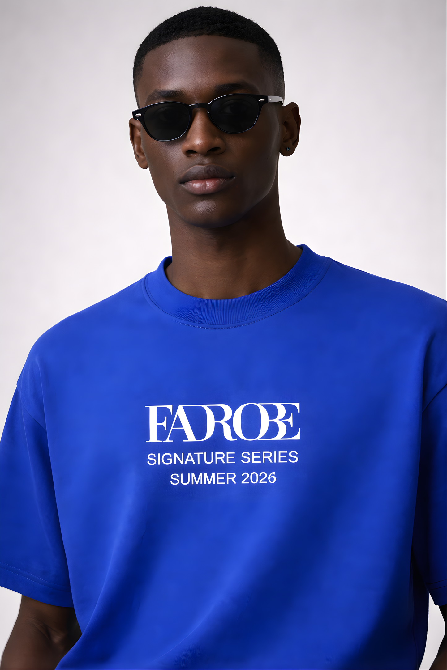 Blue Classic Terry Tee - SS Vol. 11