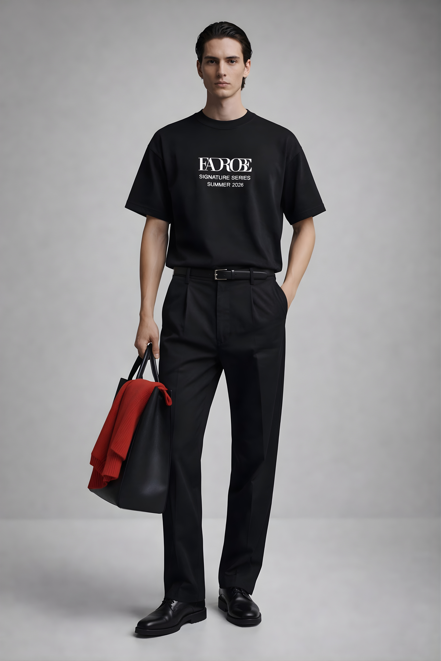 Black Classic Terry Tee - SS Vol. 11