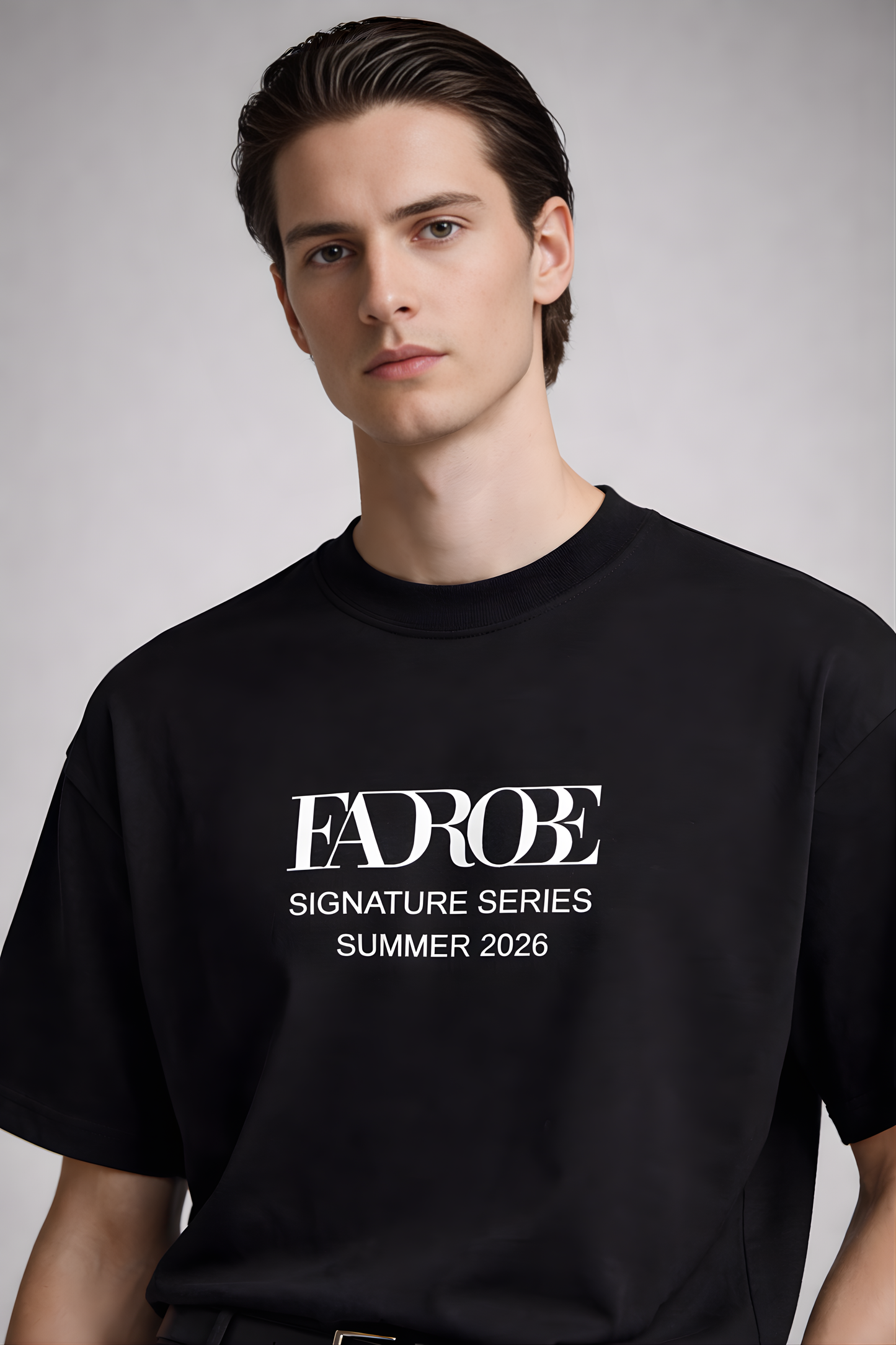 Black Classic Terry Tee - SS Vol. 11