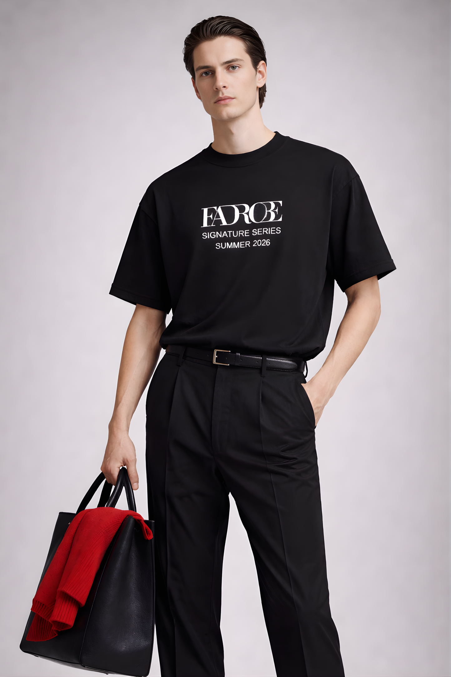 Black Classic Terry Tee - SS Vol. 11